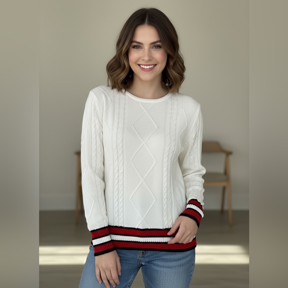 007 KNT: Coco Bleu knitted sweater size L